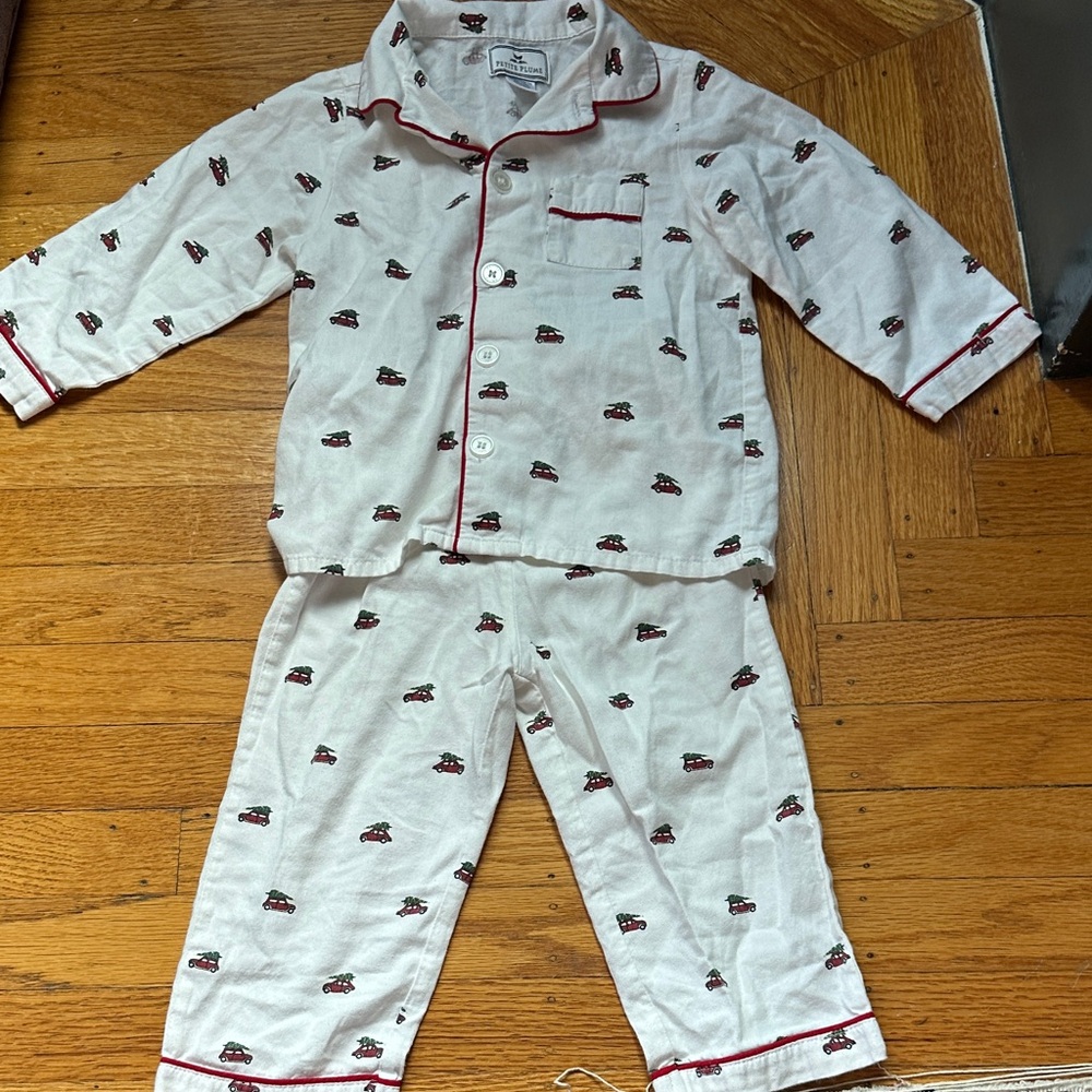 Petite Plume - Holiday Journey Christmas Pajamas - Size 3